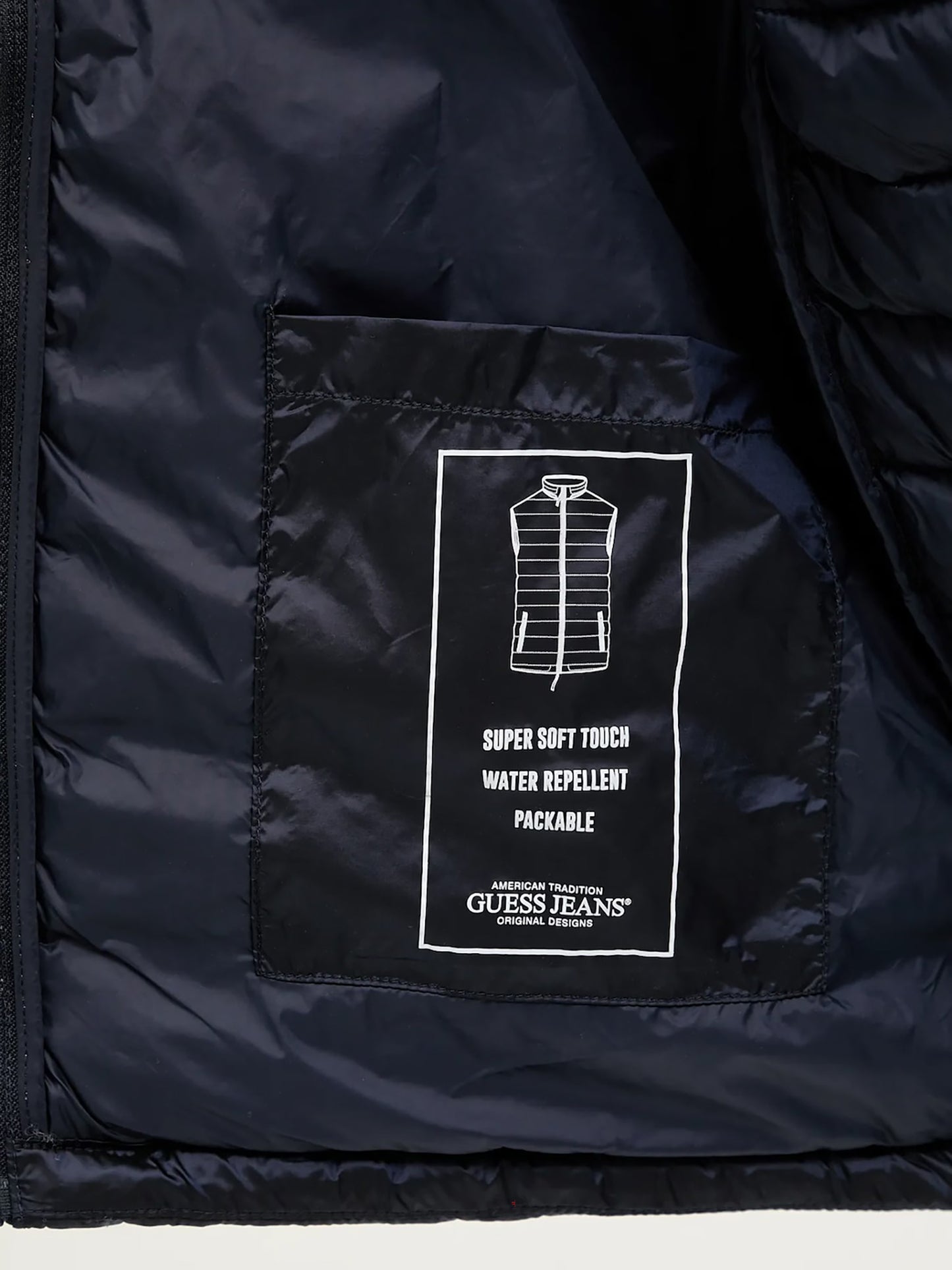 Ανδρικό γιλέκο hooded puffer M5RN55WHAB2A71W | M5RN55WHAB2A71W