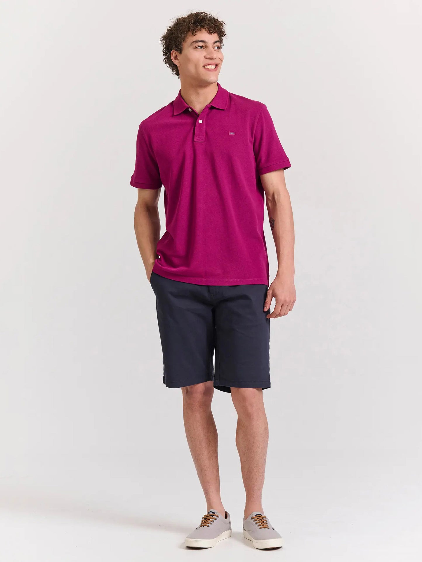 Ανδρικό polo FBM011-001-11 | FBM011-001-11