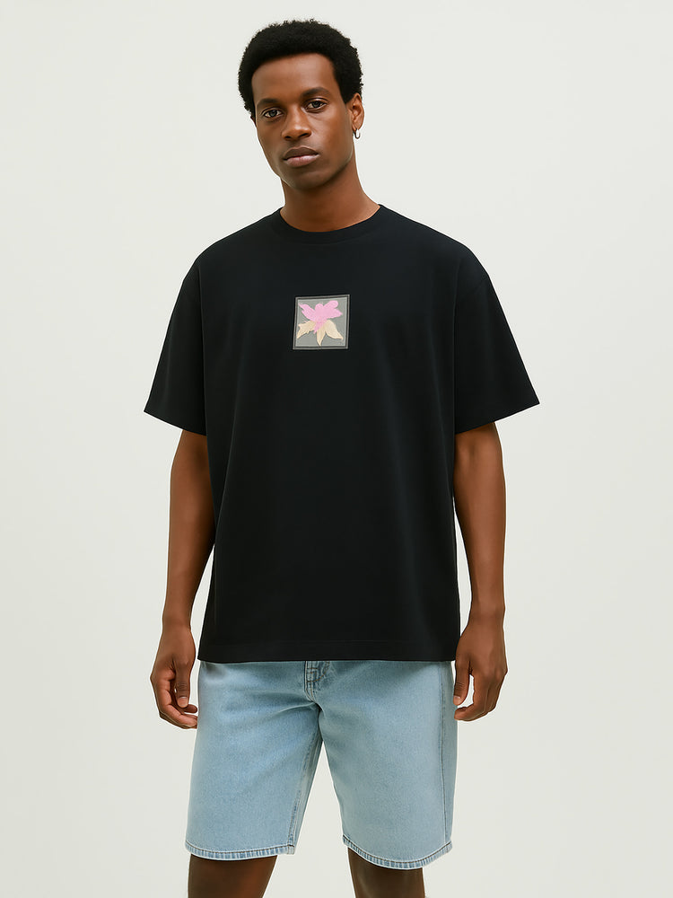 Ανδρικό t-shirt JCOINTERLUDE PATCH TEE SS CREW NECK 12273767 | 12273767