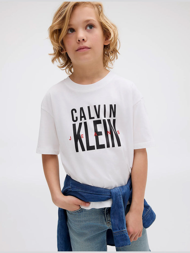 Παιδική μπλούζα BOLD CKJ GRAPHIC T-SHIRT IB0IB02448YAF | IB0IB02448YAF