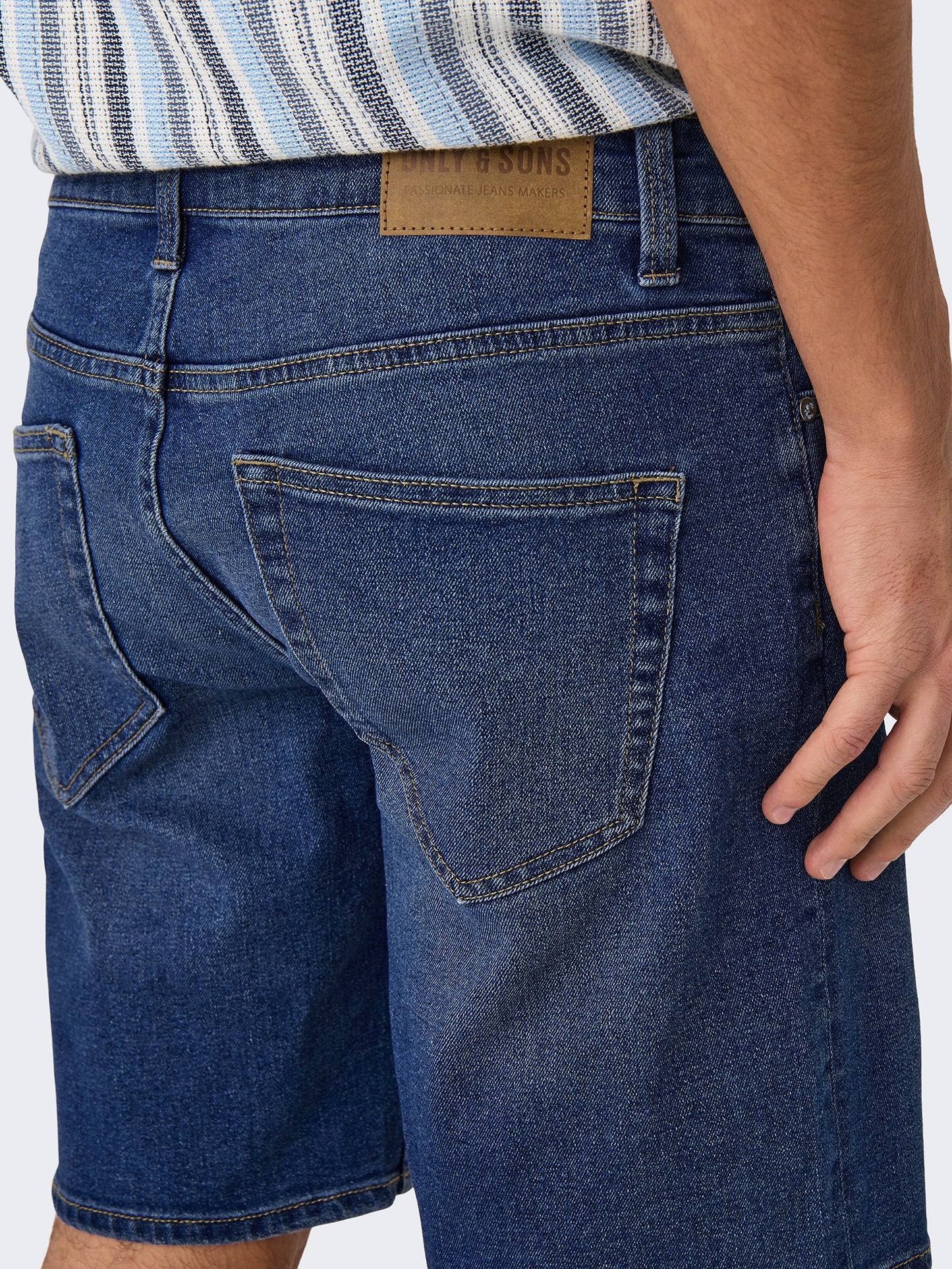 Ανδρική βερμούδα τζιν ONSWEFT BOX PIM DNM SHORTS 22032927 | 22032927