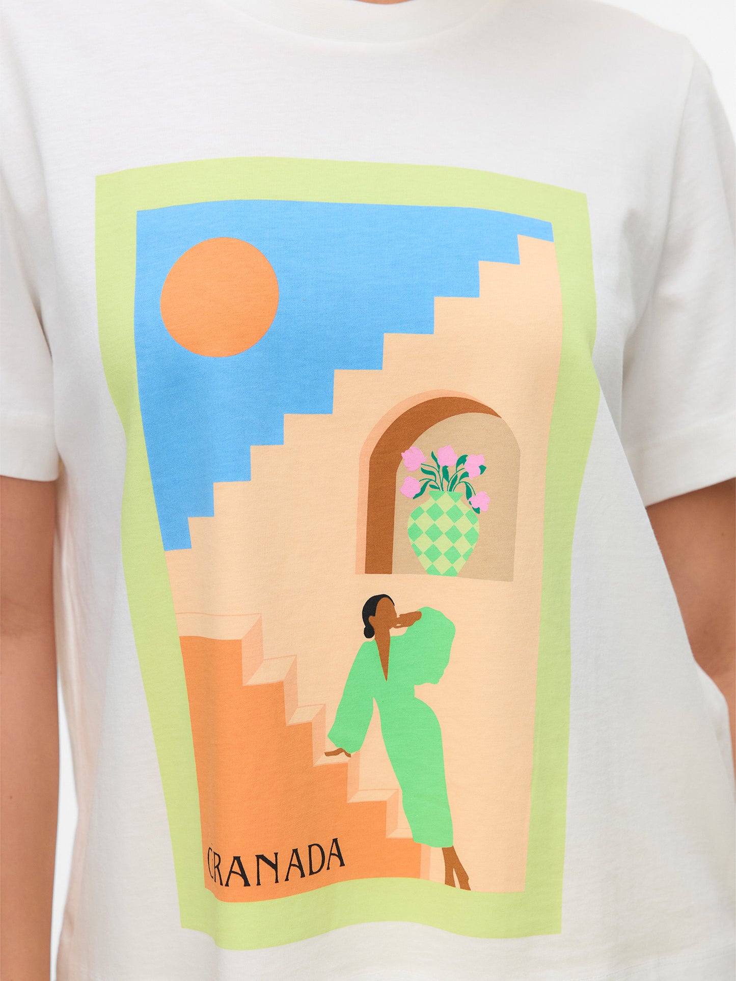 Γυναικείο t-shirt granada VMBETA METTE SS TOP BOX JRS 10329464 | 10329464