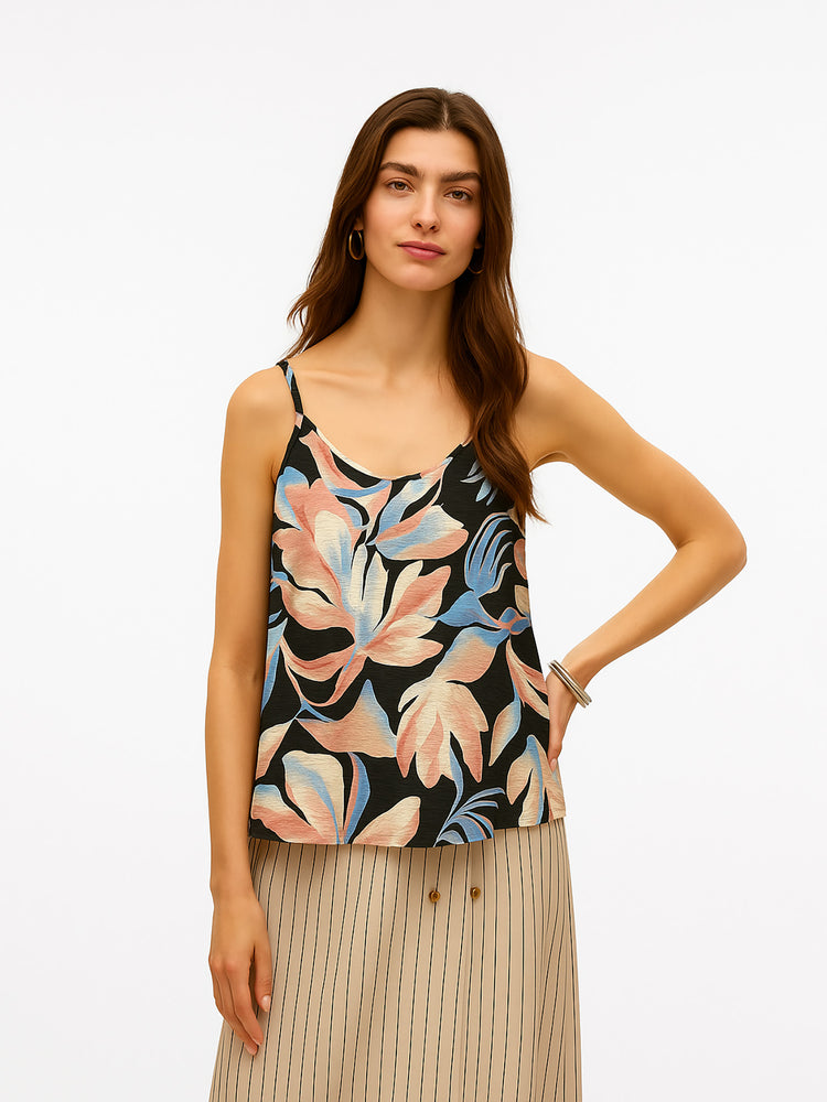 Γυναικείο top εμπριμέ VMJOSIE SINGLET TOP WVN 10312651 | 10312651