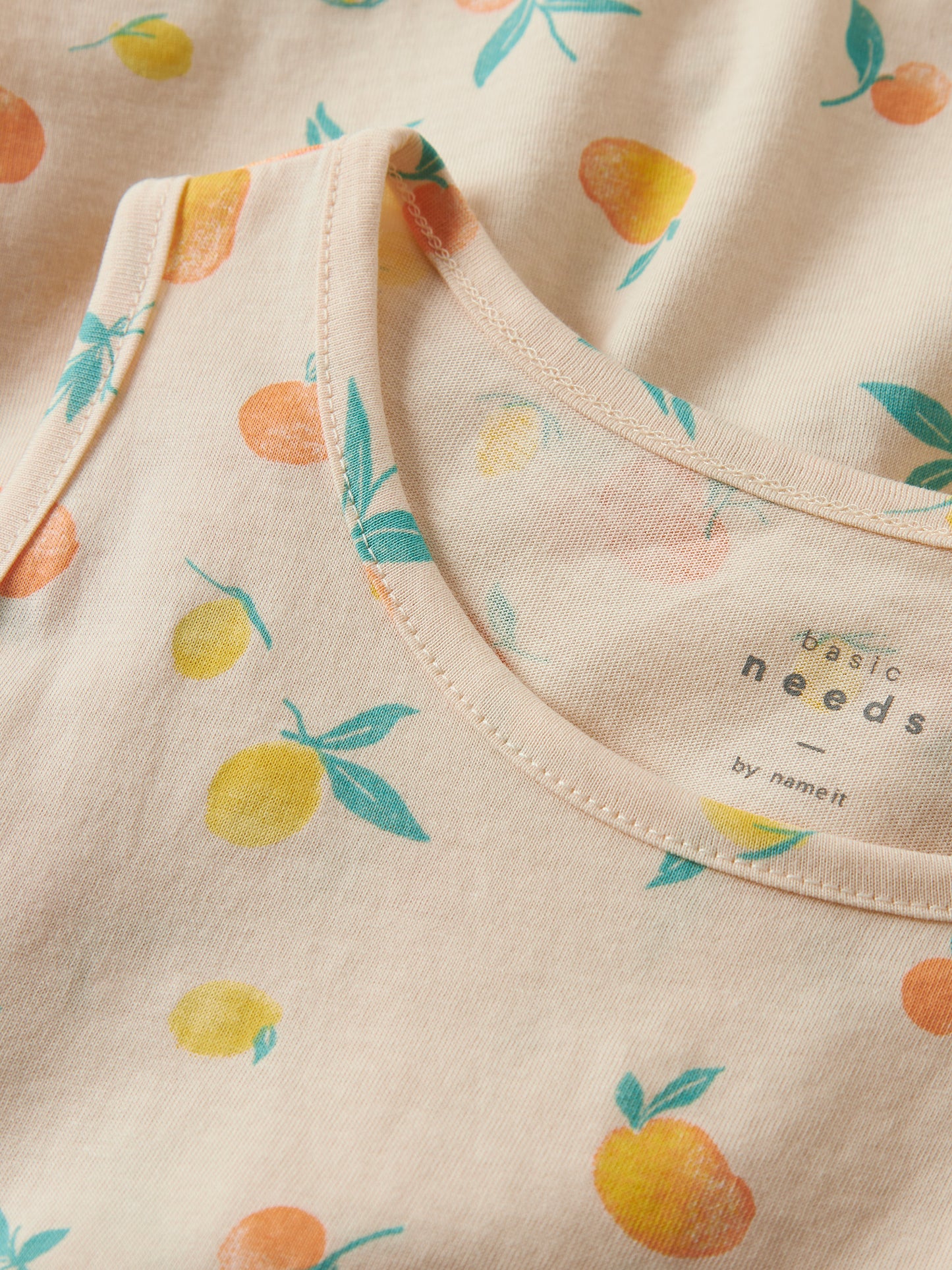 Εφηβικό φόρεμα peach lemon NKFVIGGA TANK DRESS 13230097 | 13230097