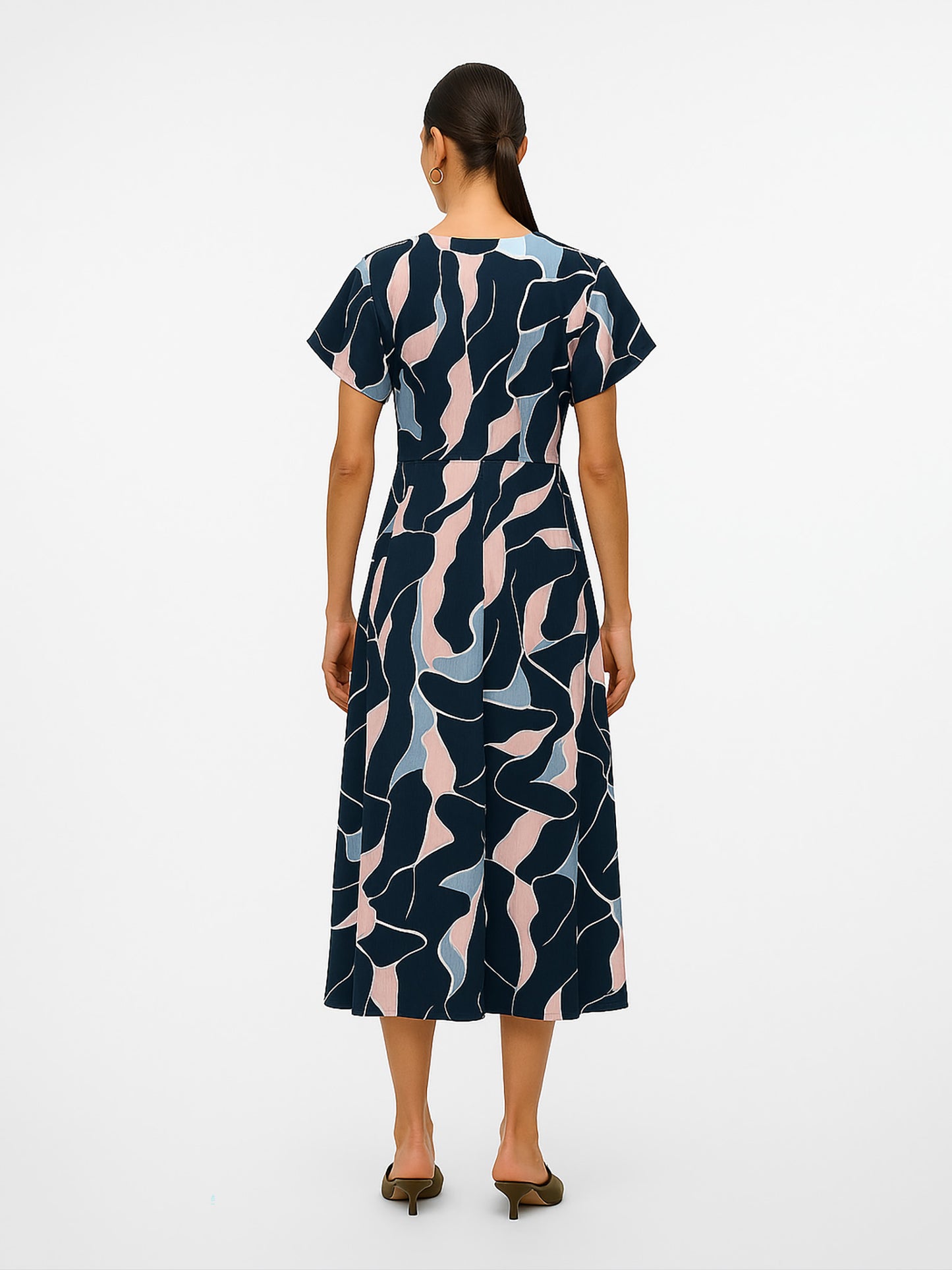 Γυναικείο φόρεμα ONLNOVA LIFE VIS MOLLIE LONG DRESS AOP 15317842 | 15317842