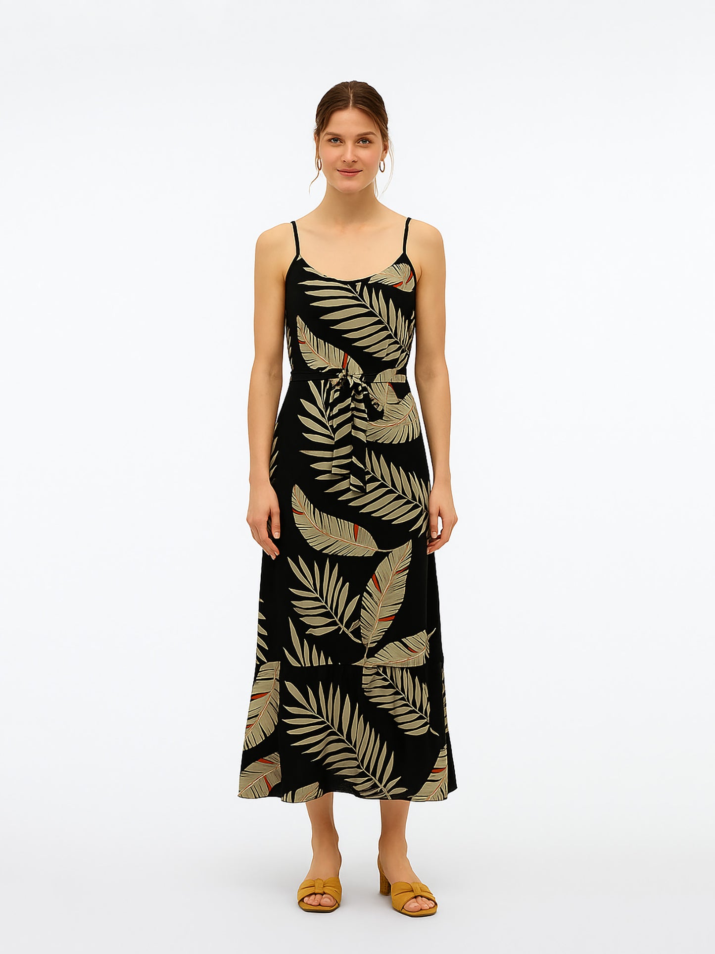 Γυναικείο φόρεμα φύλλα VMEASY JOY 7/8 STRAP DRESS WVN 10286748 | 10286748