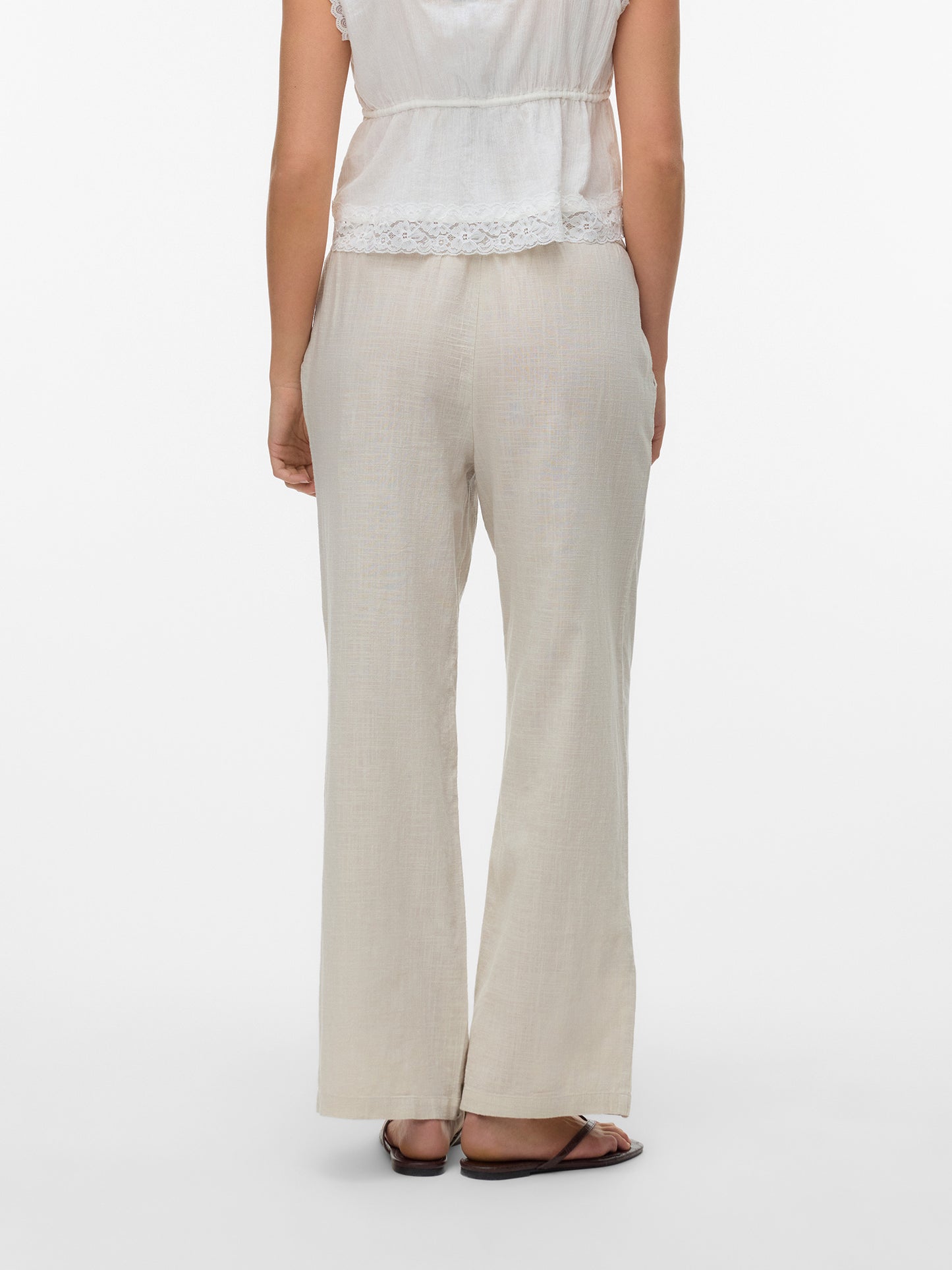 Γυναικείο παντελόνι VMCAIA MW WIDE PANT WVN NOOS 10333796 | 10333796