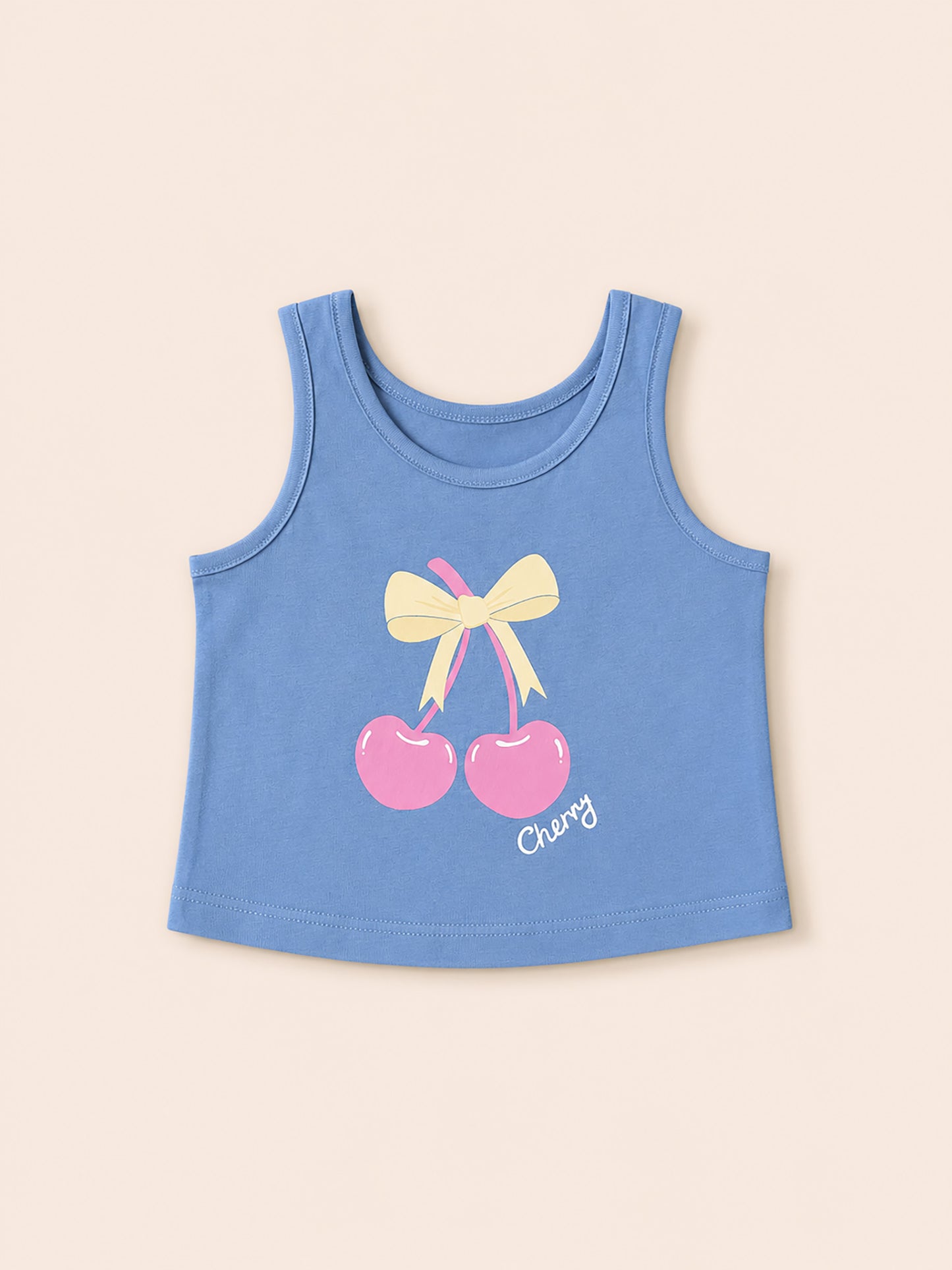 Παιδική μπλούζα μακό cherry NMFVIGEA TANK SHORT TOP 13241642 | 13241642