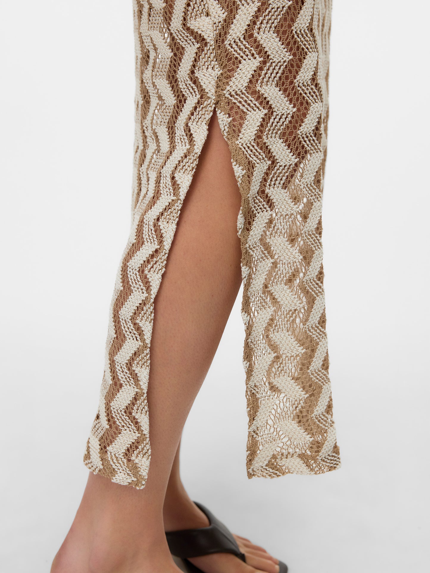 Γυναικεία φούστα πλεκτή VMTIKKA HW ANKLE SKIRT JRS 10327093 | 10327093