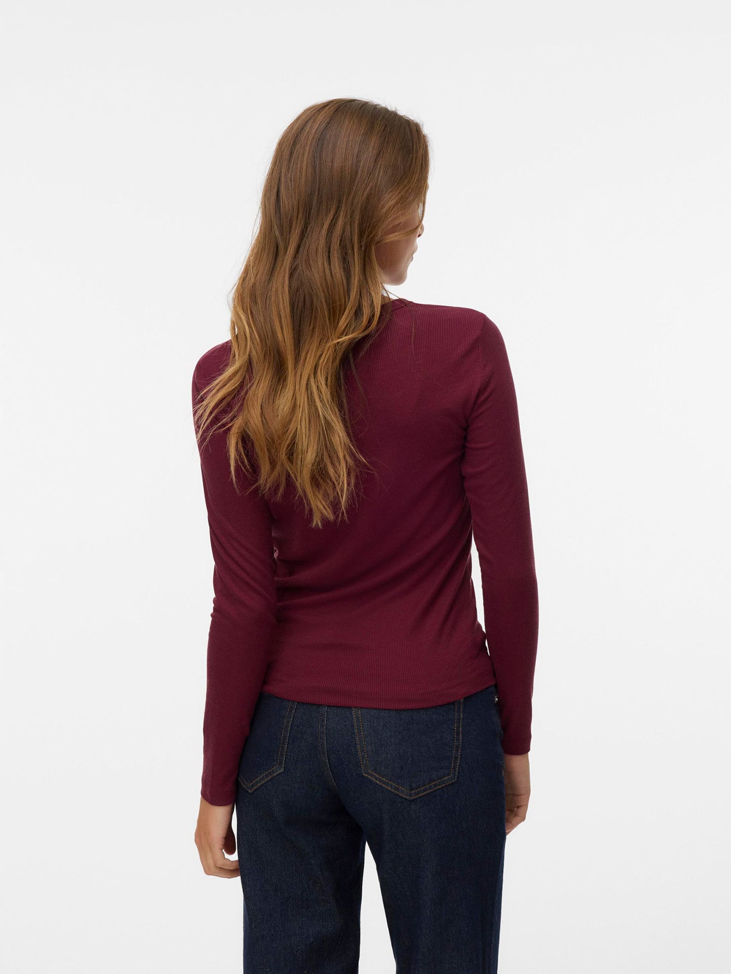 Γυναικεία μπλούζα ριπ AWIRWINA LS O-NECK TOP NOOS 10300893 | 10300893