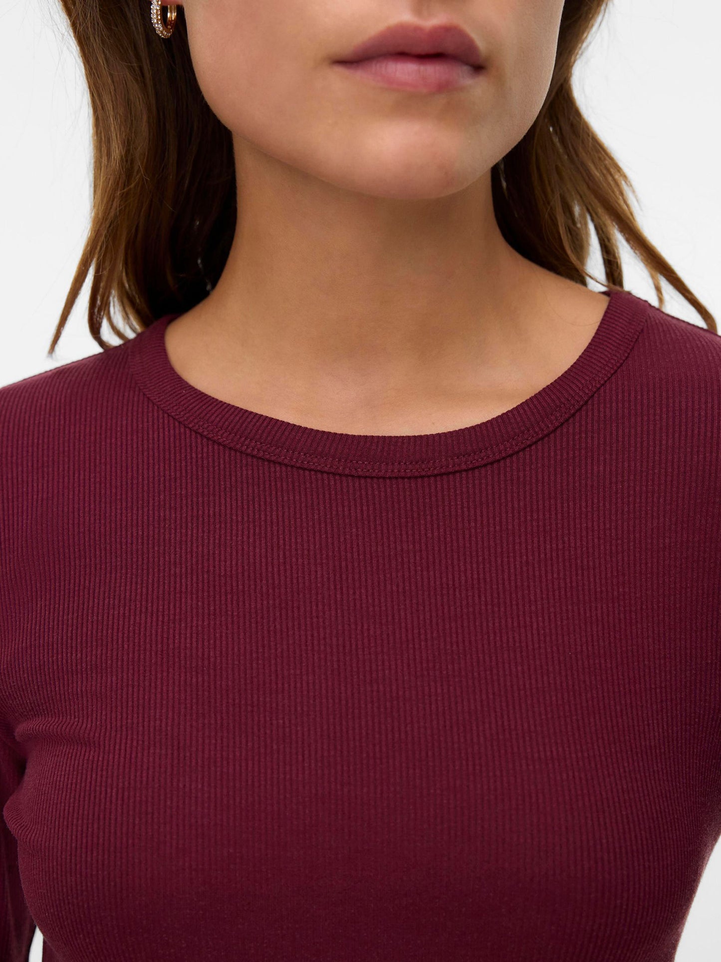 Γυναικεία μπλούζα ριπ AWIRWINA LS O-NECK TOP NOOS 10300893 | 10300893