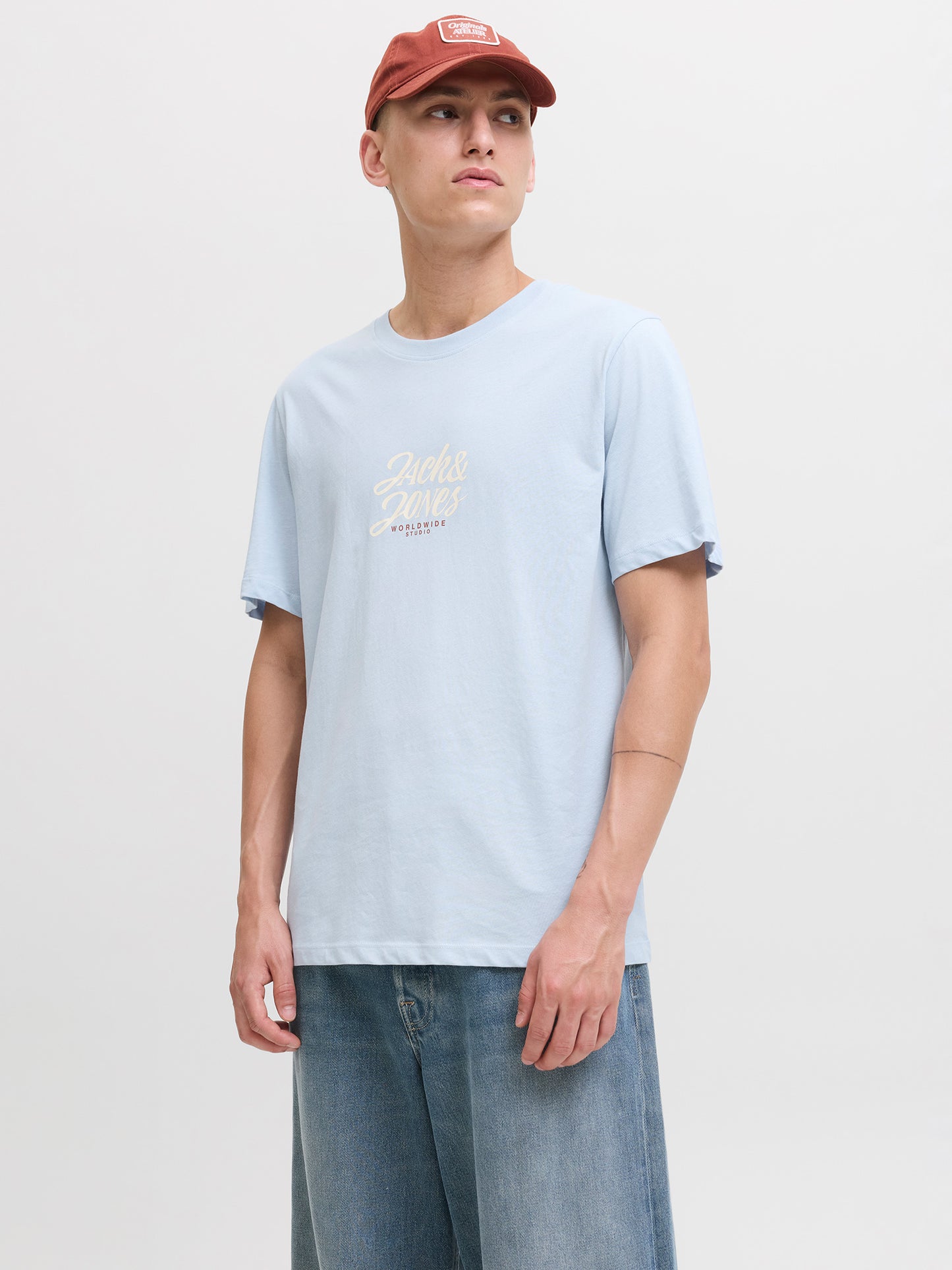 Ανδρικό t-shirt JORTAVIRA TEE SS CREW NECK FST LN 12281810 | 12281810