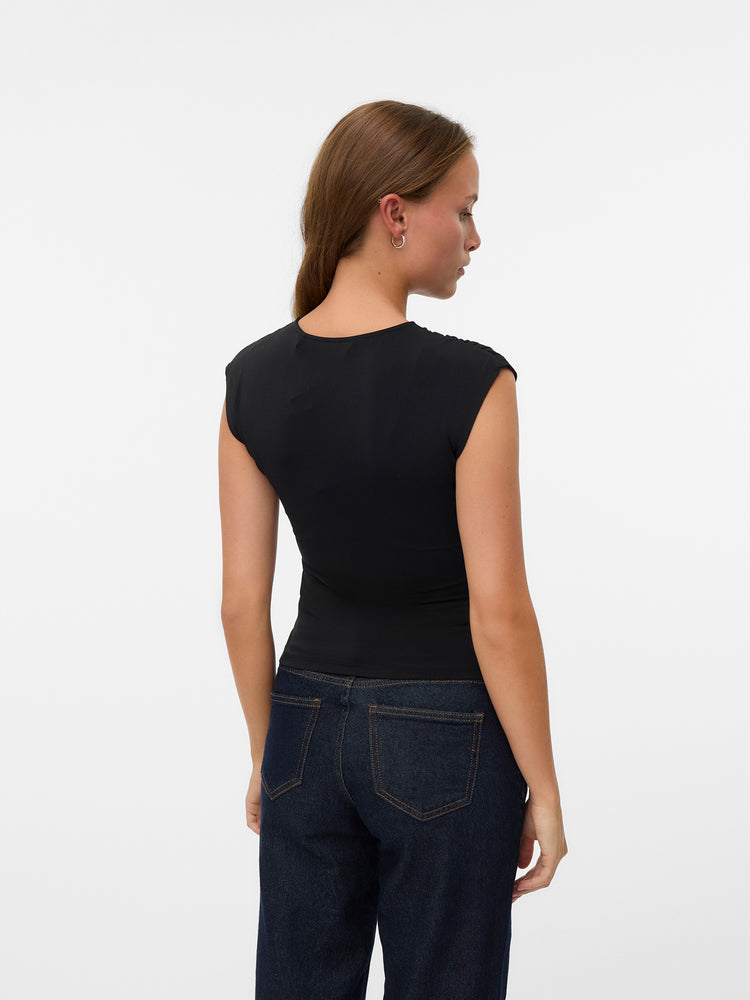 Γυναικεία μπλούζα VMDAISY SL V-NECK TOP JRS 10329334 | 10329334