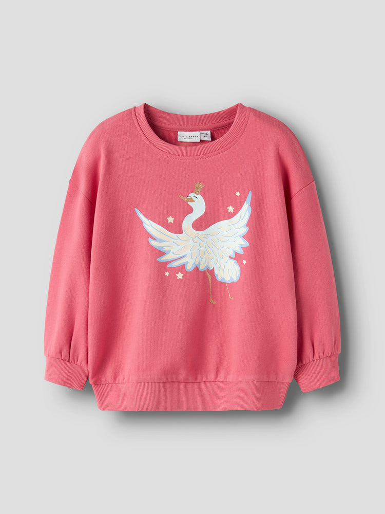 Παιδική μπλούζα φούτερ NMFVALONA LS LONG RLX SWEAT 13246331 | 13246331