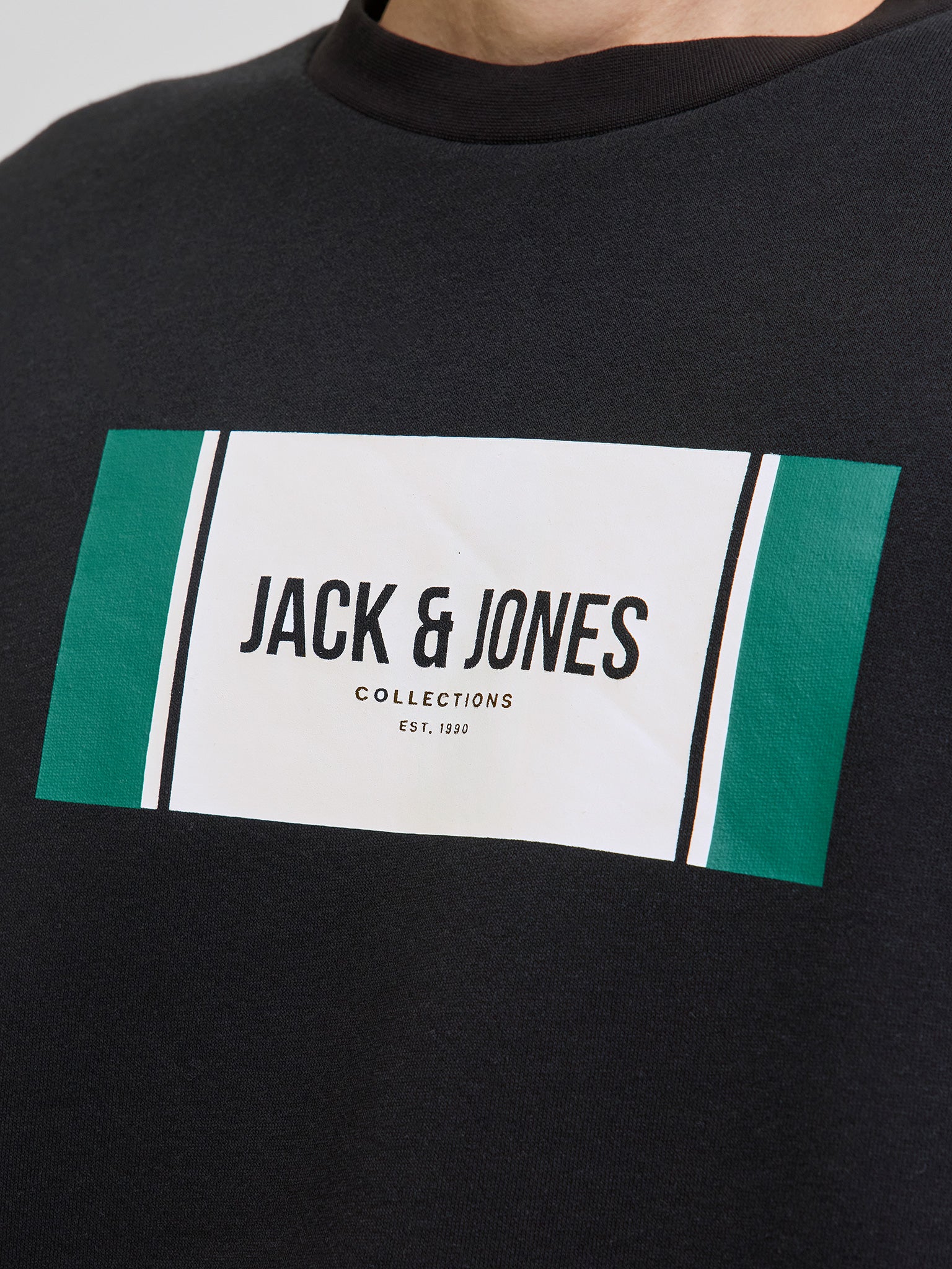 Ανδρική μπλούζα φούτερ JJHAYATO SWEAT CREW NECK BTS 12278616 | 12278616