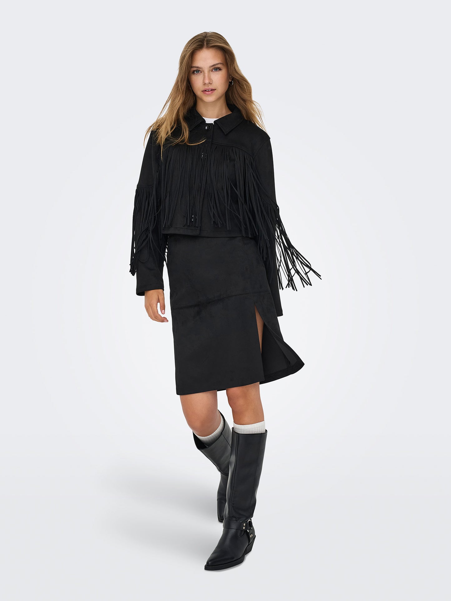 Γυναικεία φούστα ONLOLINE LIFE FAUX SUEDE SKIRT OTW 15357433 | 15357433