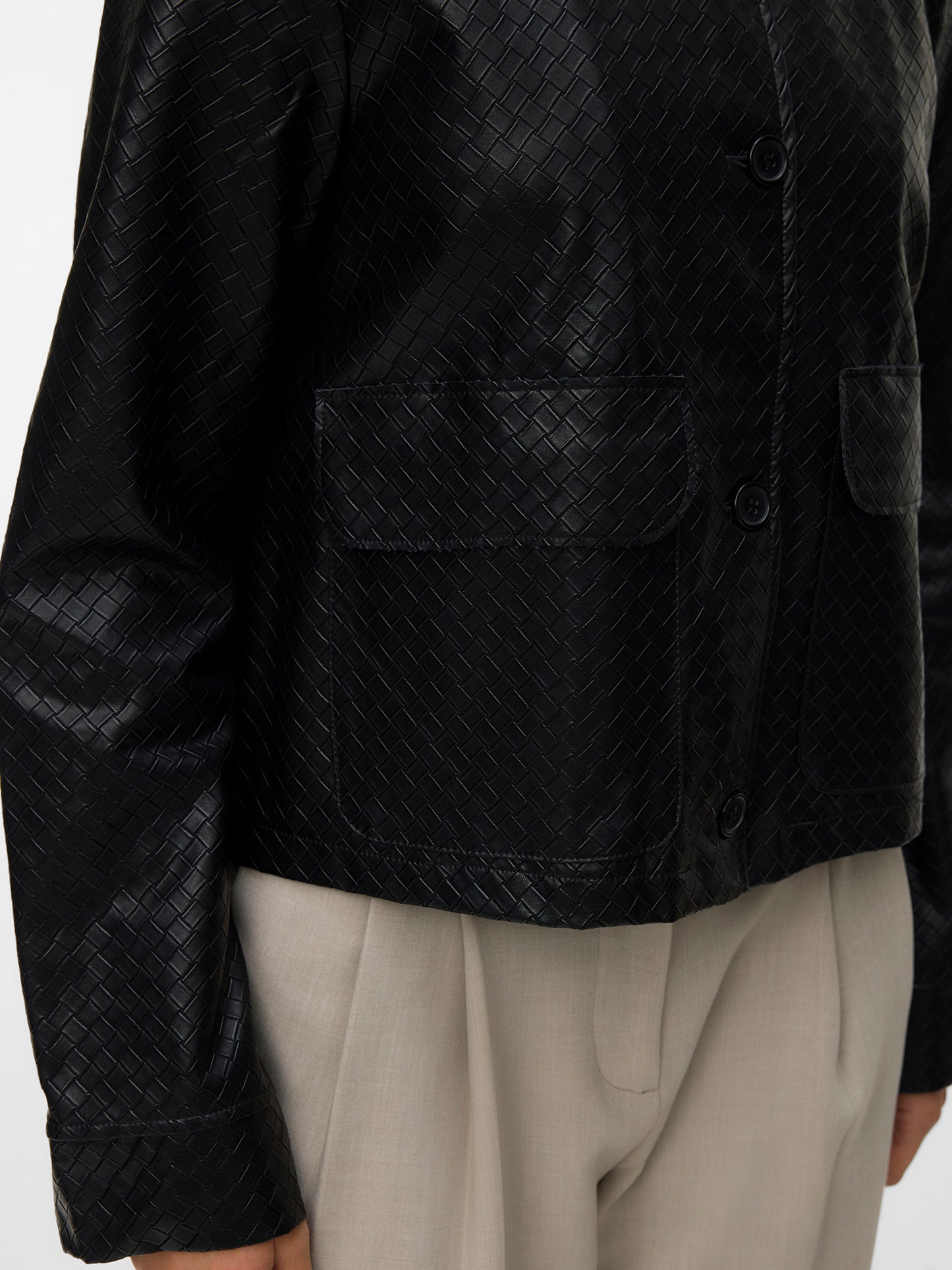 Γυναικείο τζάκετ VMBELLIS LS SHORT COATED JACKET 10341072 | 10341072