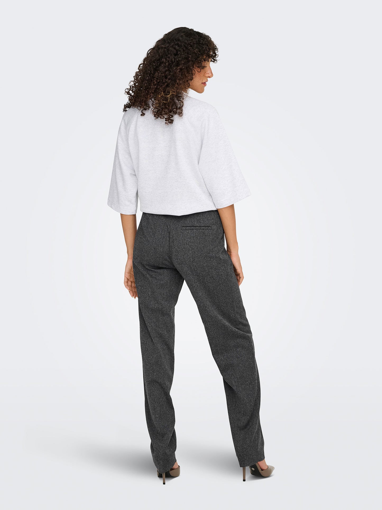Γυναικείο παντελόνι ONLMARNIE MW SLIM STR PANT TLR 15357615 | 15357615