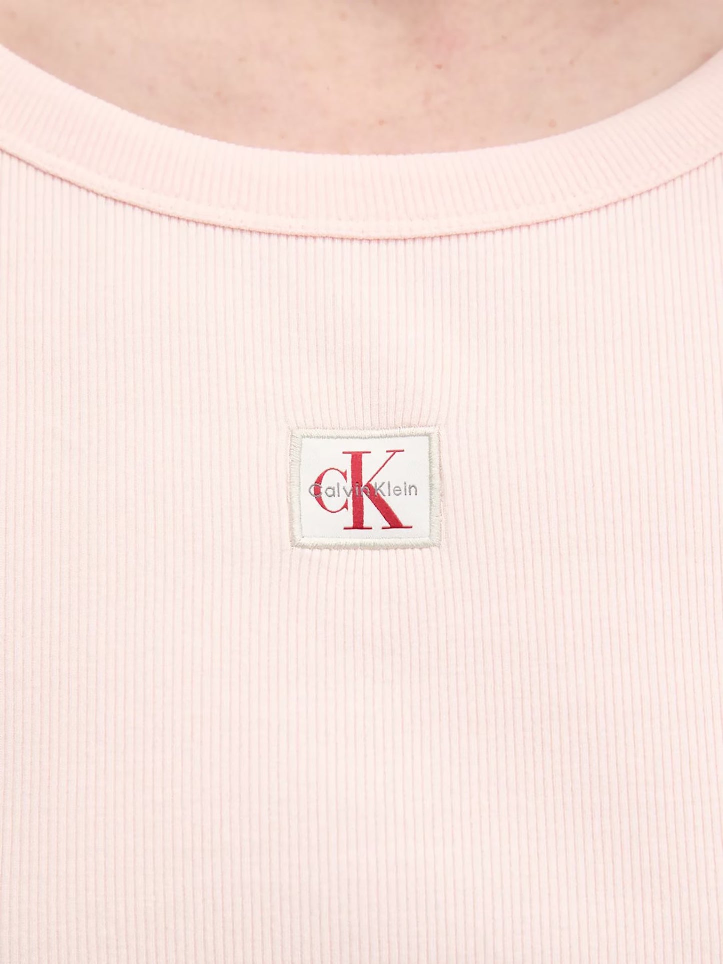 Γυναικείο t-shirt ριπ A- WOVEN LABEL 2X2 RIB BABY TEE LV047C200GVI7 | LV047C200GVI7