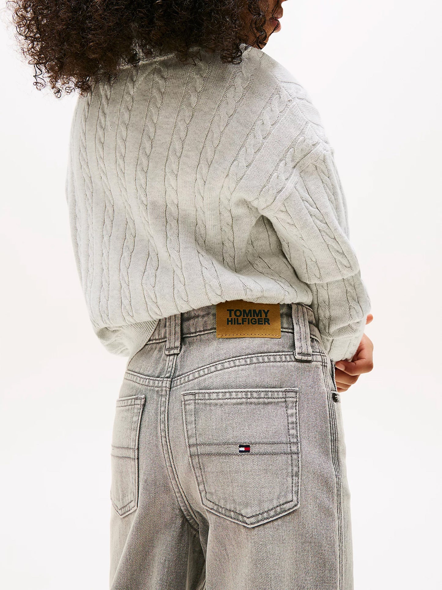 Παιδικό παντελόνι τζιν MABEL GREY DENIM KG0KG086471BZ | KG0KG086471BZ