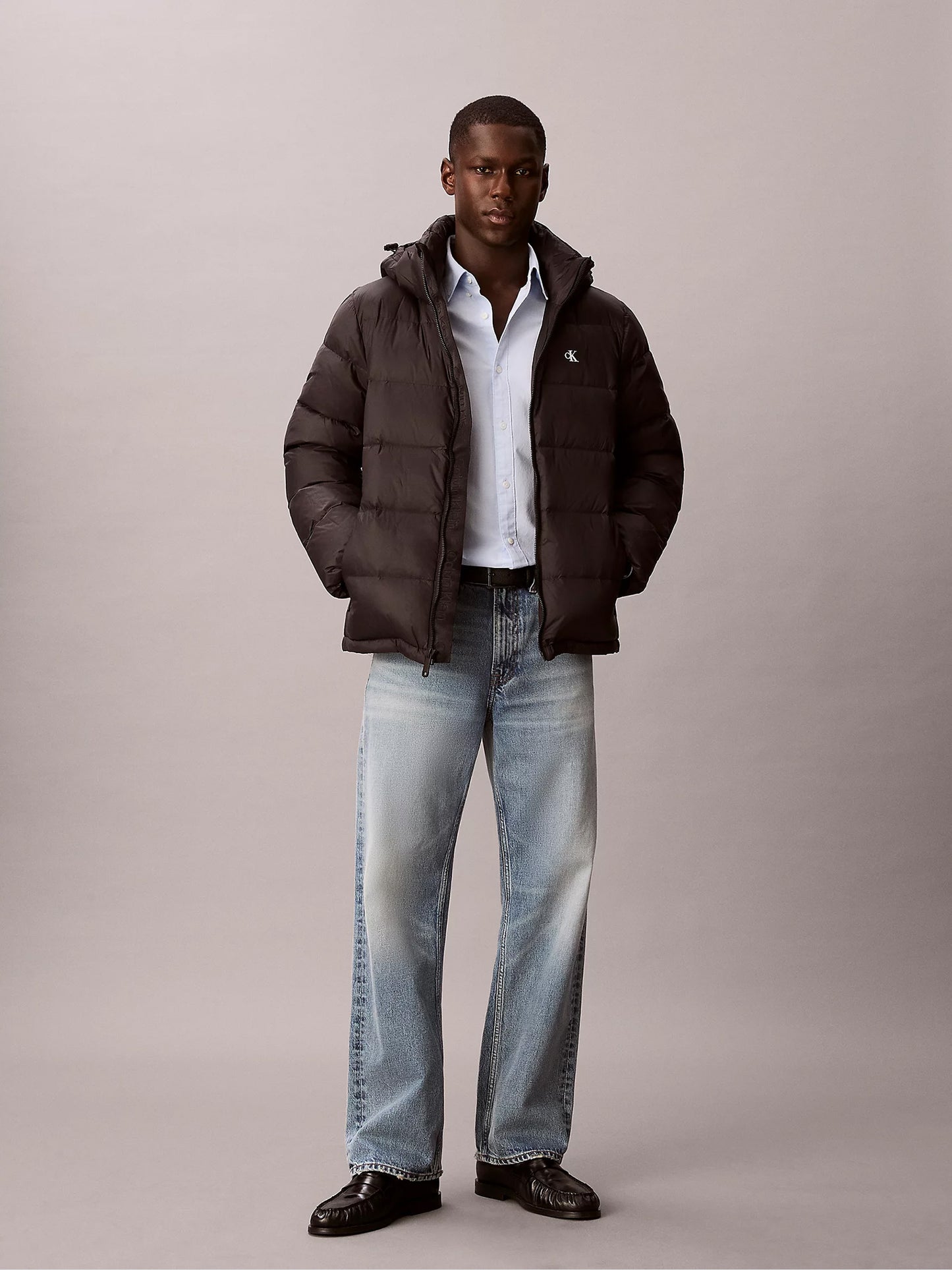 Ανδρικό μπουφάν LS NYLN ZP OFF HD DW LV04RC518GUB1 | LV04RC518GUB1