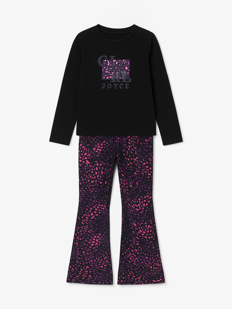 Εφηβικό σετ με κολάν καμπάνα 2563171 | 2563171