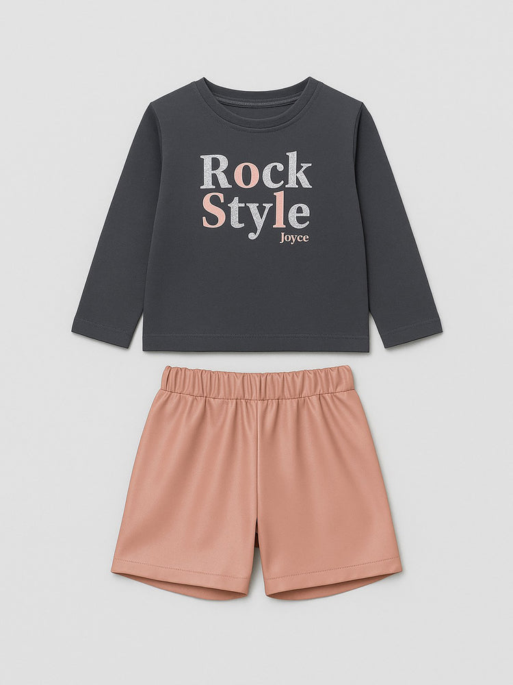 Παιδικό σετ με σορτς δερματίνη 2561161 | 2561161