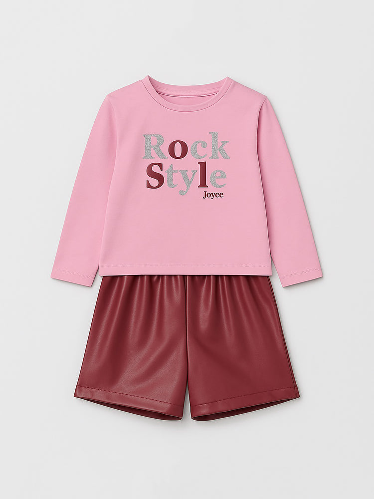 Παιδικό σετ με σορτς δερματίνη 2561161 | 2561161