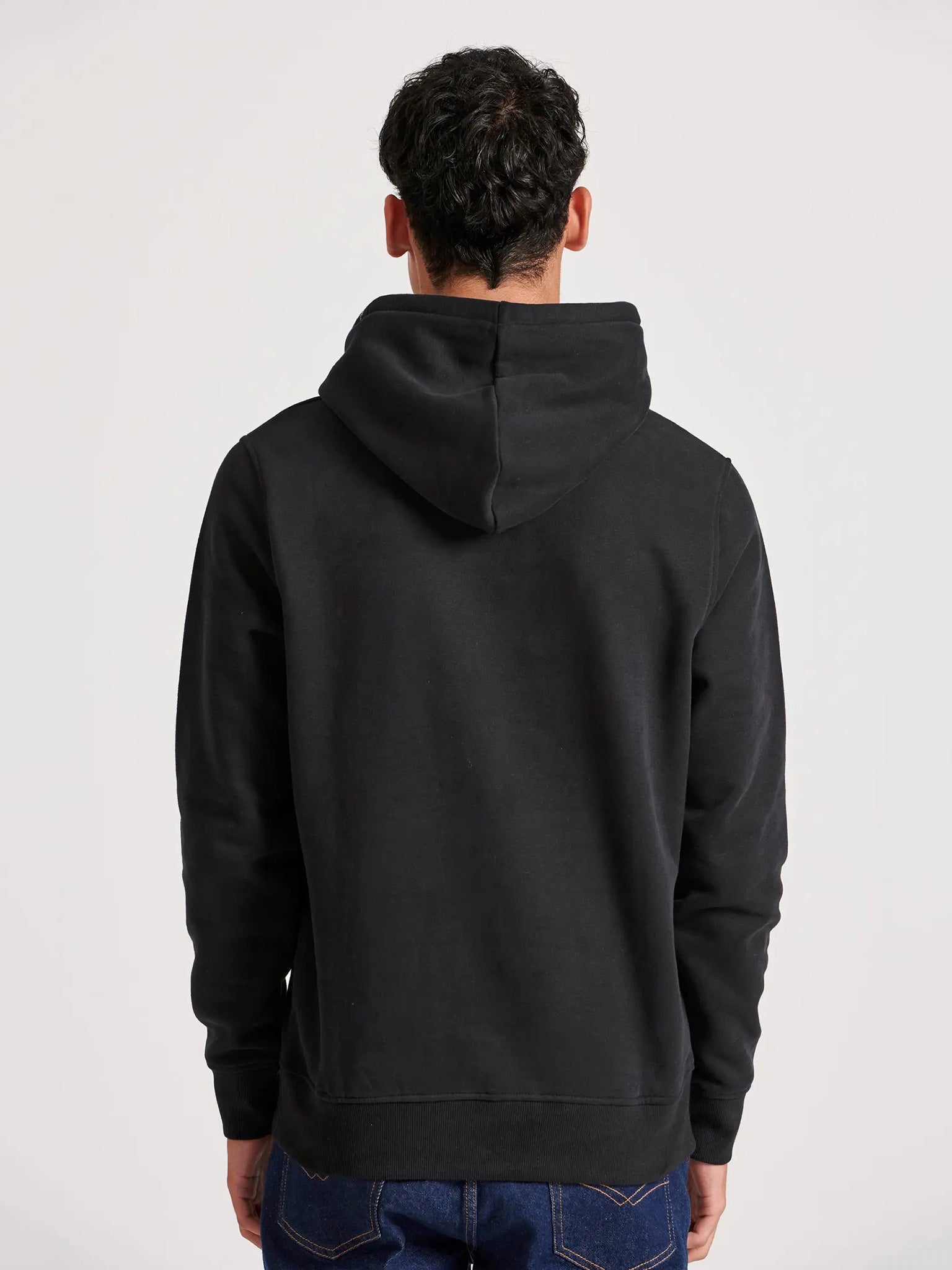 Ανδρική μπλούζα φούτερ FBM010-006-06 BLACK | FBM010-006-06