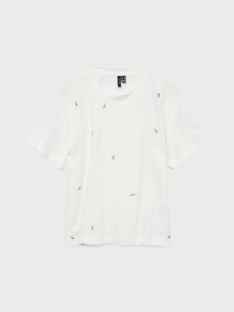 Γυναικείο t-shirt flowers VMSOLVEI METTE SS TOP BOX JRS SPE 10325318 | 10325318