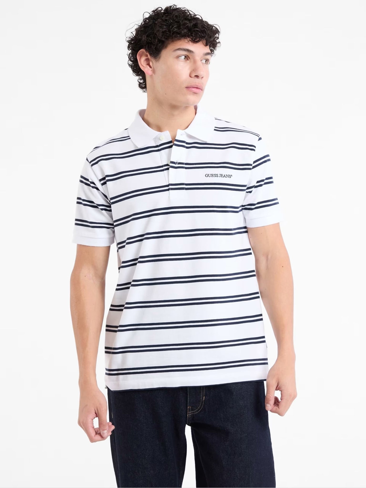 Ανδρικό polo ριγέ M5RP29KCOT1F0E1 | M5RP29KCOT1F0E1