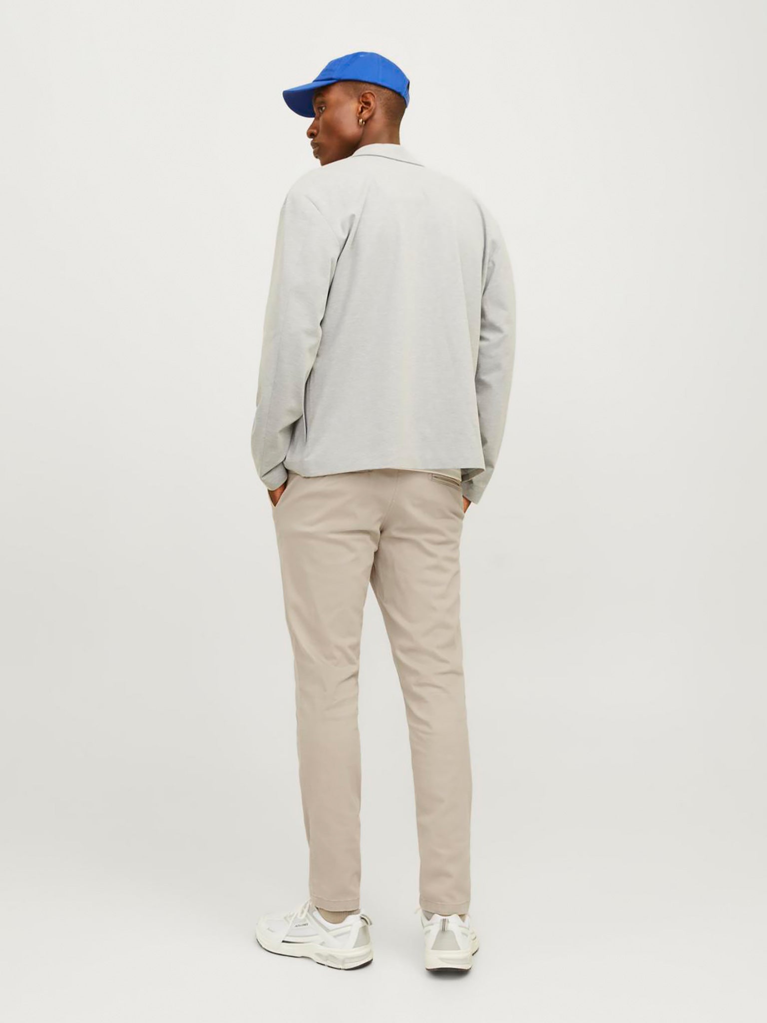 Ανδρικό παντελόνι slim fit JPSTMARCO JJDAVE NOOS 12174152 | 12174152