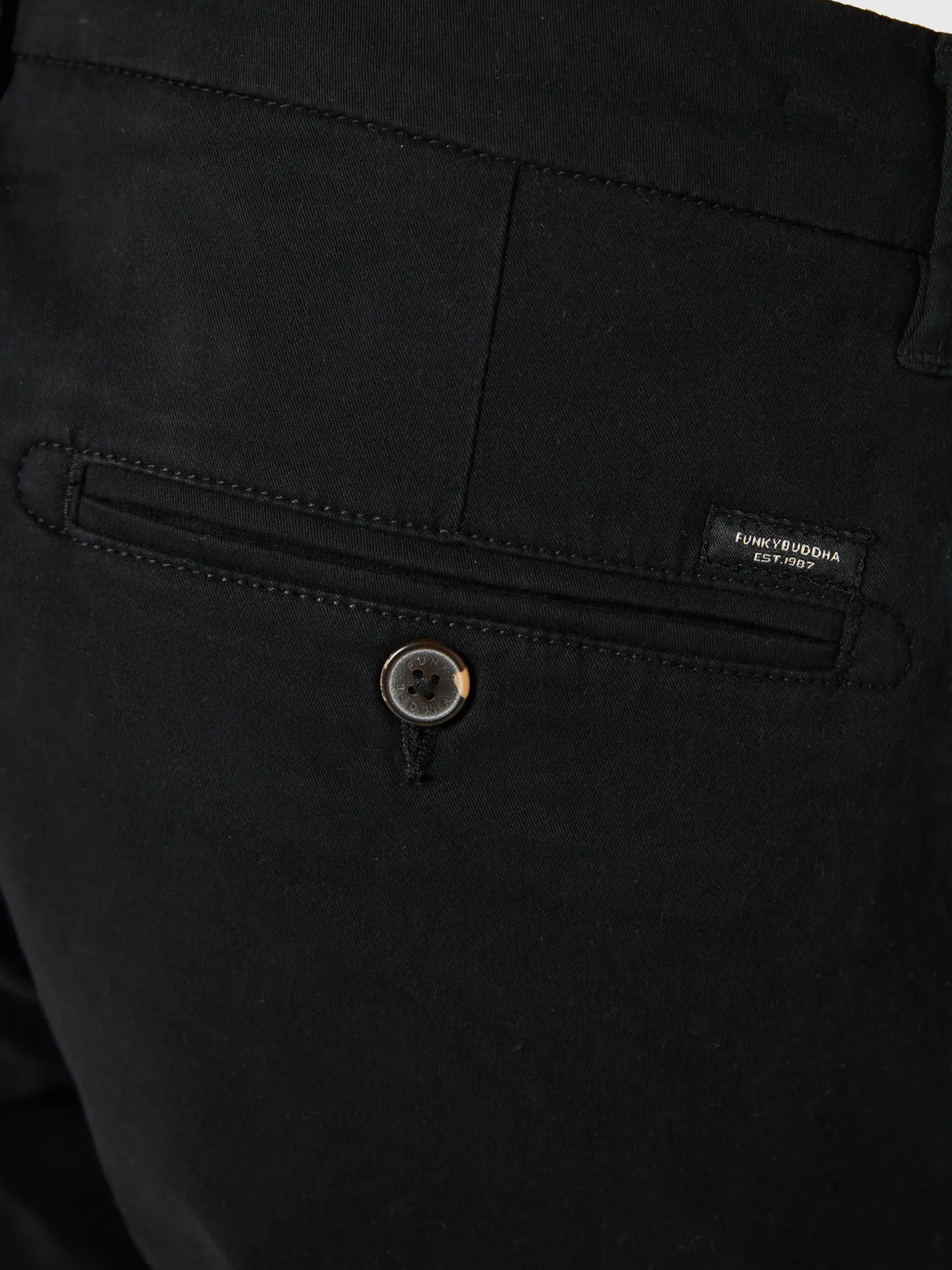 Ανδρικό παντελόνι FBM010-001-02 BLACK | FBM010-001-02