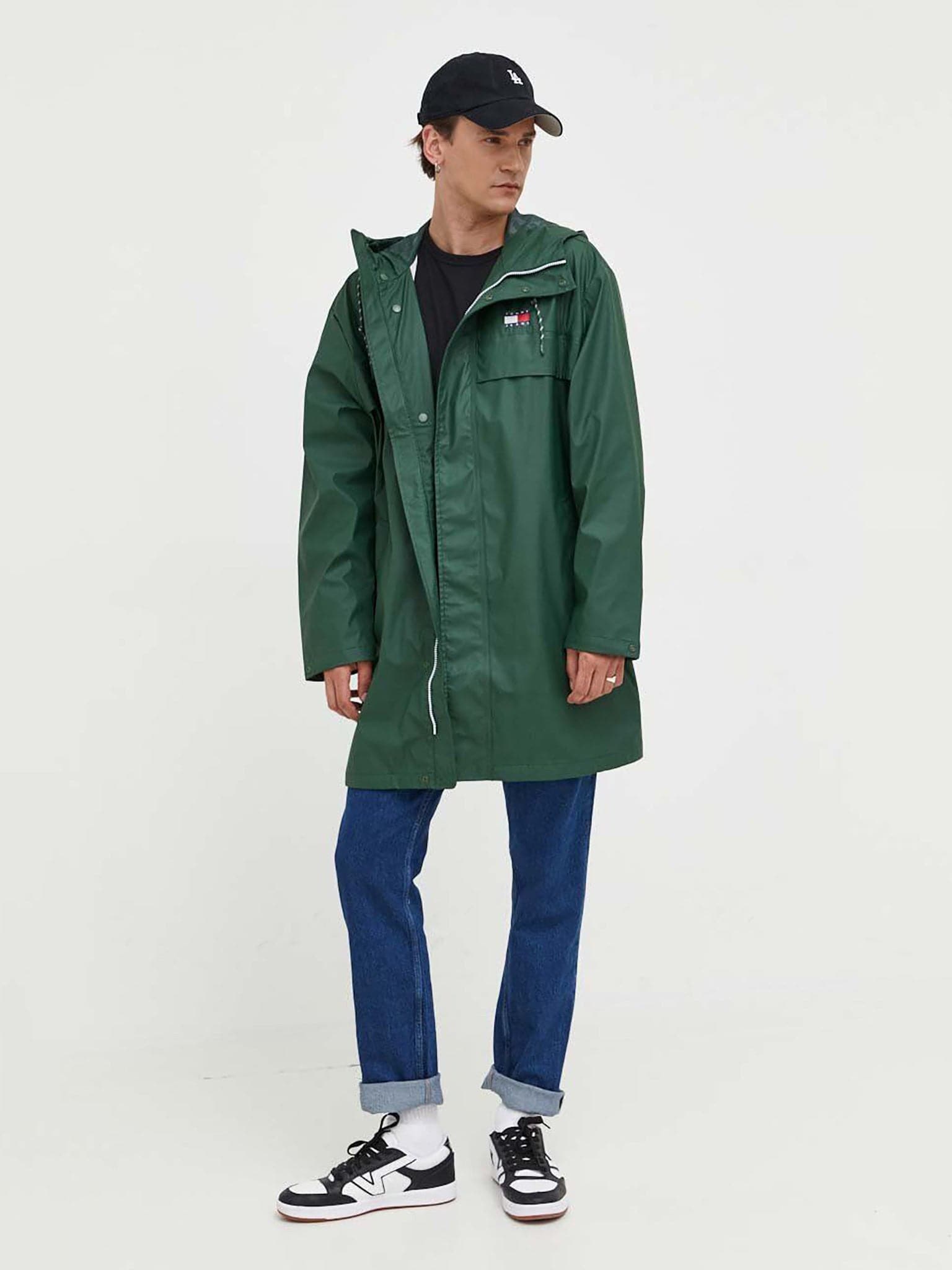 Ανδρικό παντελόνι τζιν RYAN REGULAR FIT STRAIGHT LEG JEANS DM0DM166851BK | DM0DM166851BK