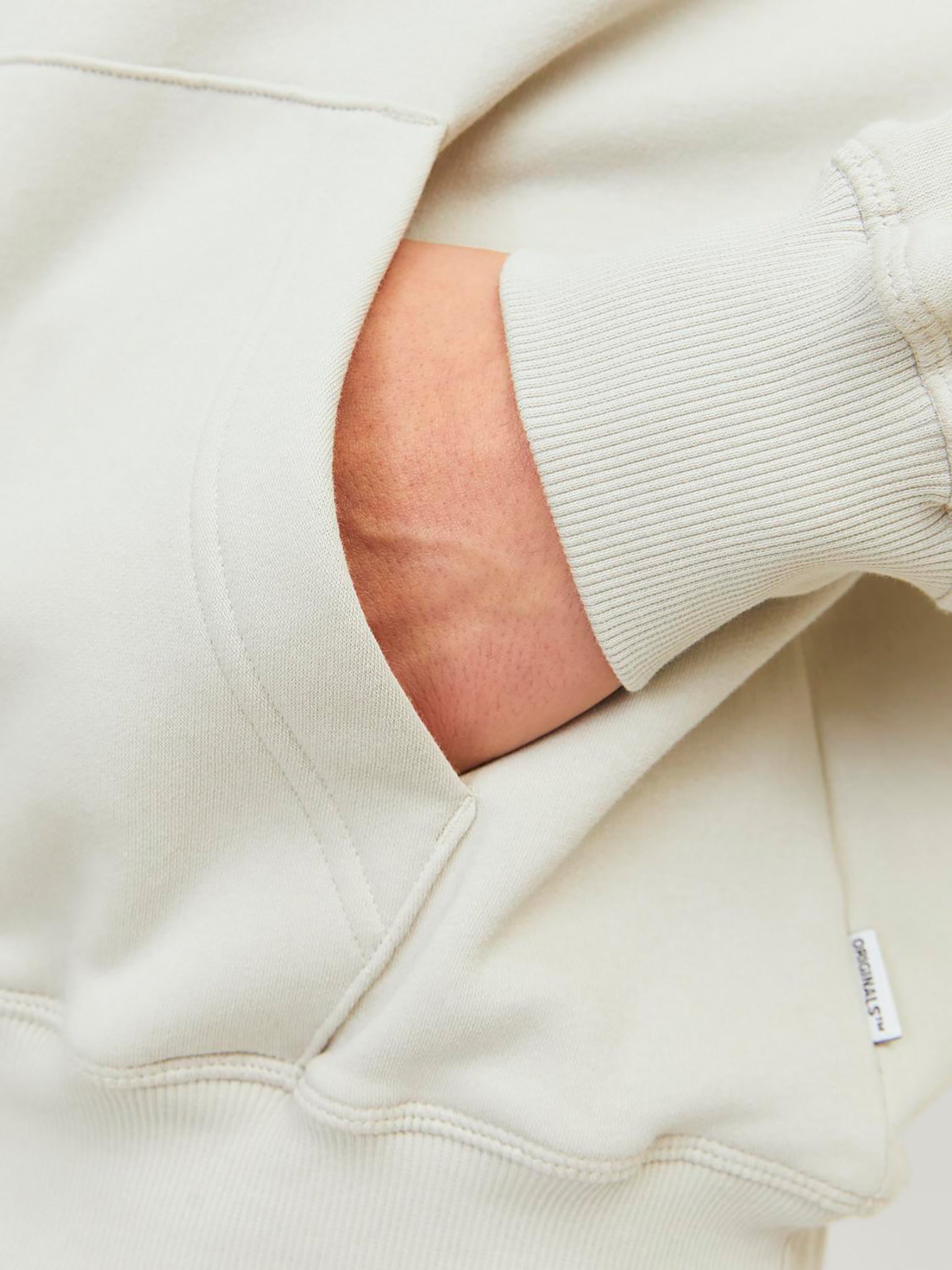 Ανδρική μπλούζα φούτερ JORFREDERIKSBERG BOX SWEAT HOOD 12262513 | 12262513