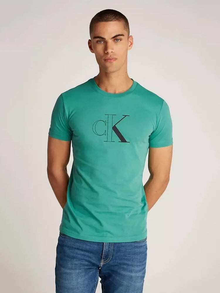Ανδρικό t-shirt OUTLINE MONOLOGO TEE J30J325678L5Y | J30J325678L5Y