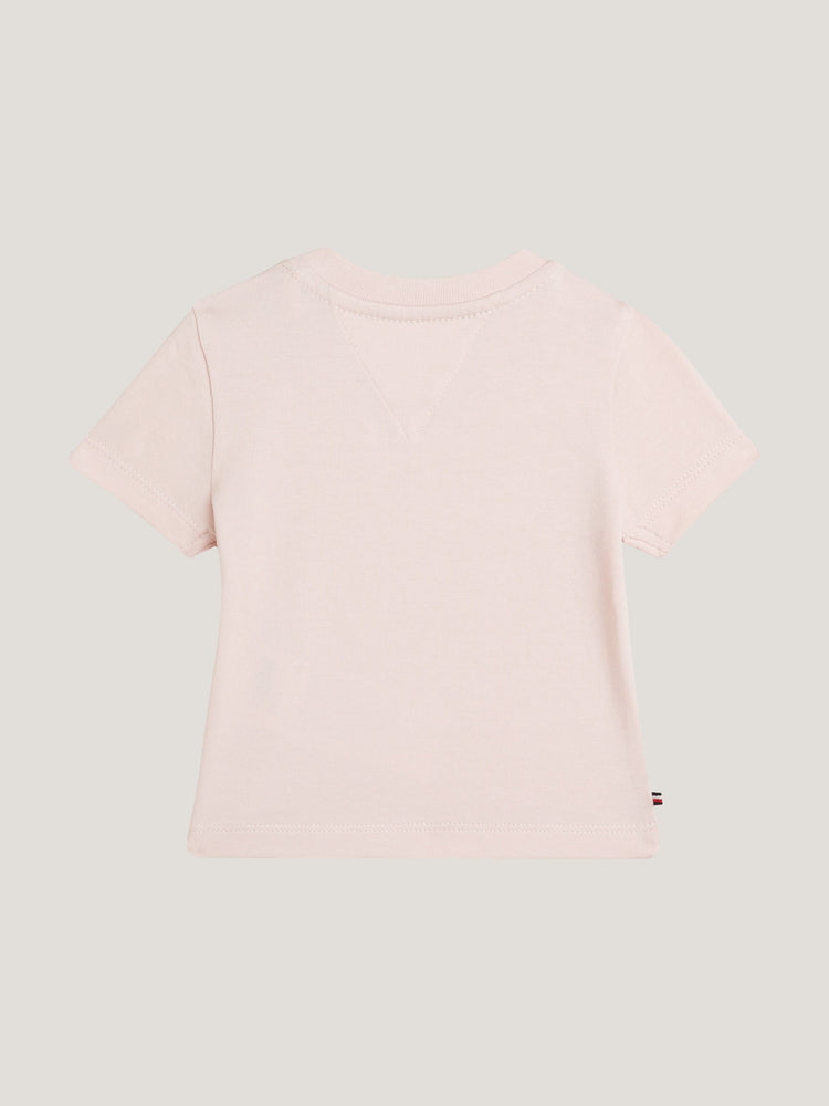 Βρεφική μπλούζα BABY TH LOGO TEE S/S KN0KN01805TJQ | KN0KN01805TJQ