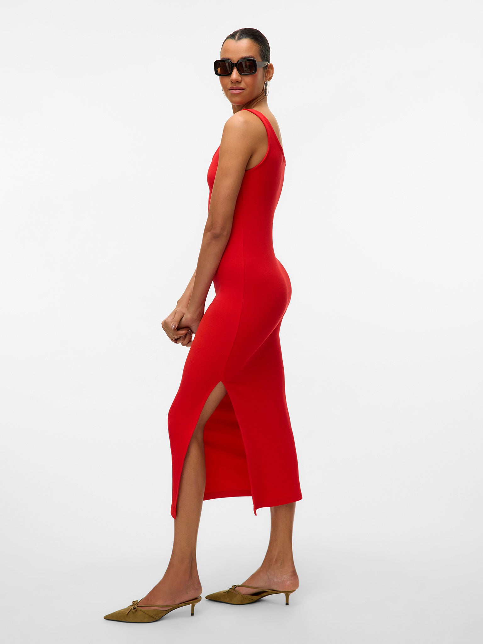 Γυναικείο φόρεμα ριπ VMCHLOE SL 7/8 DRESS JRS NOOS 10325601 | 10325601