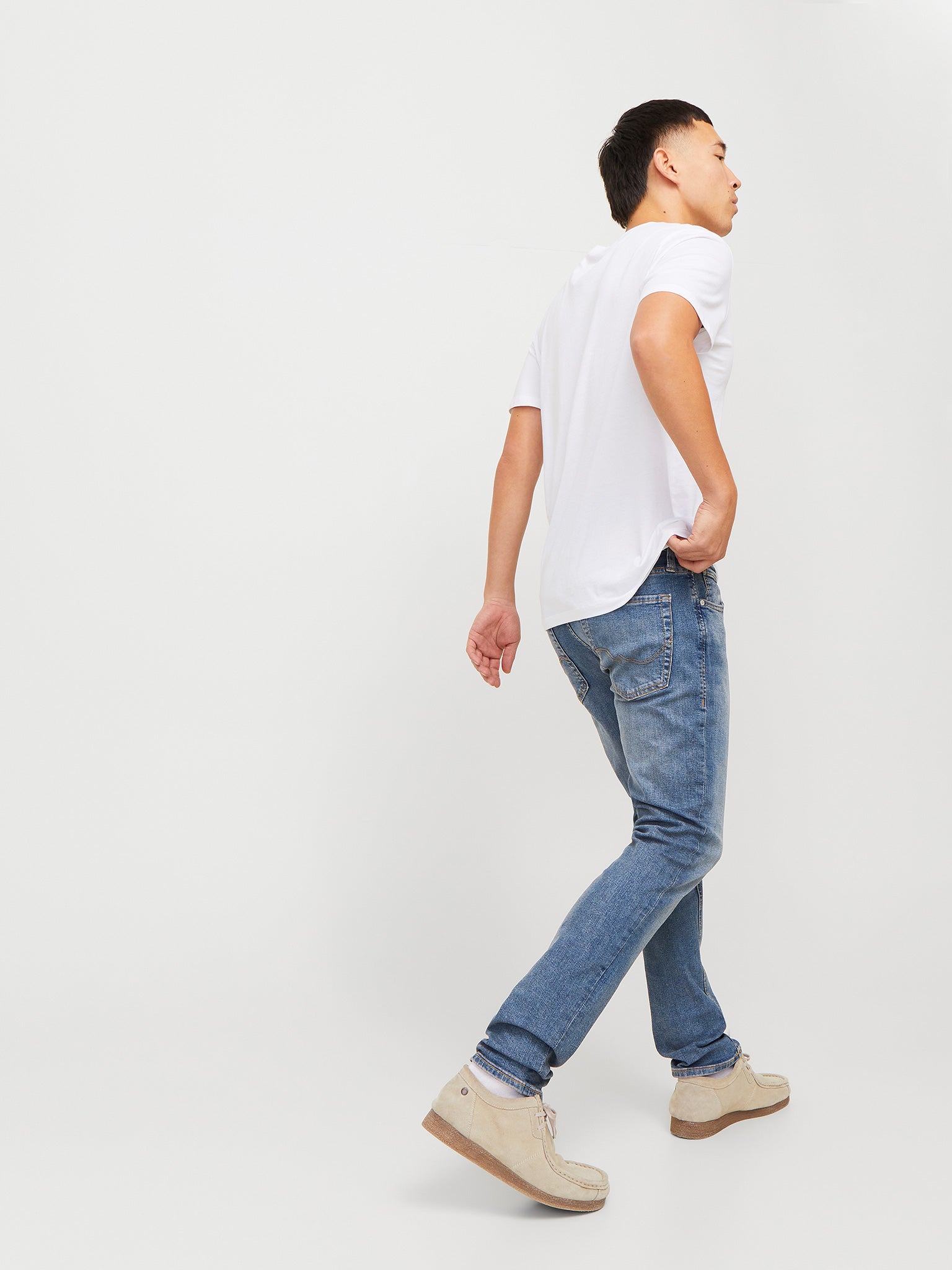 Ανδρικό παντελόνι τζιν JJIGLENN JJORIGINAL SQ 665 12258826 | 12258826