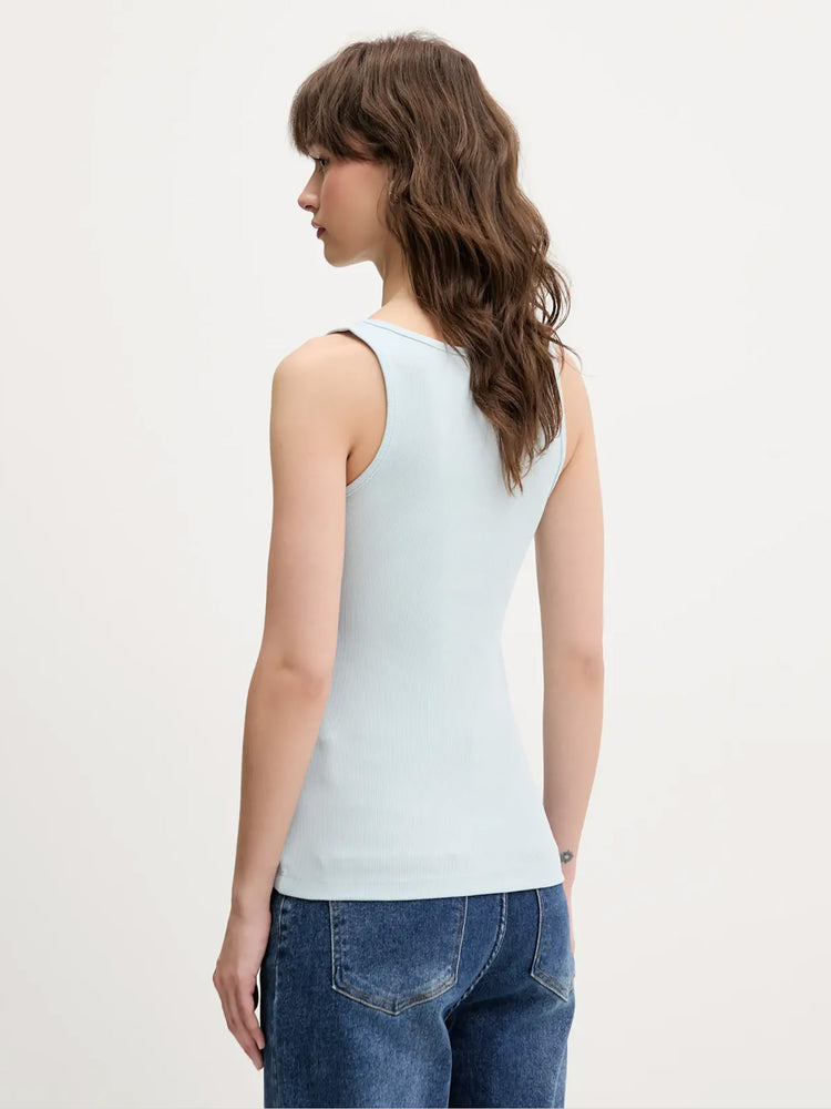 Γυναικείο top slim rib - organic cotton gunnar str W5GP26KA0H1G7O7 | W5GP26KA0H1G7O7