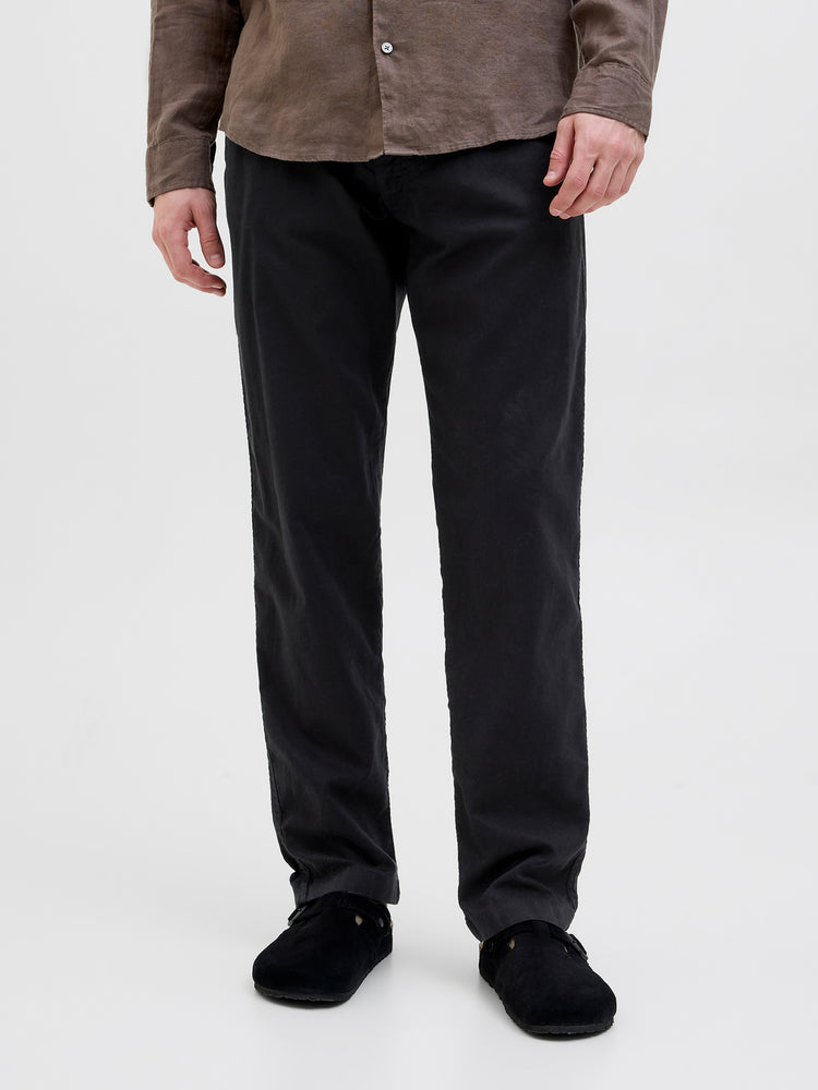 Ανδρικό παντελόνι λινό JPSTKANE HYBRID BONDI JOGGER 12274977 | 12274977