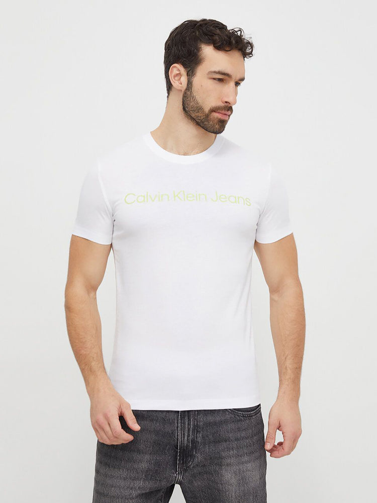 Ανδρικό t-shirt INSTITUTIONAL LOGO SLIM TEE J30J322344YAF | J30J322344YAF