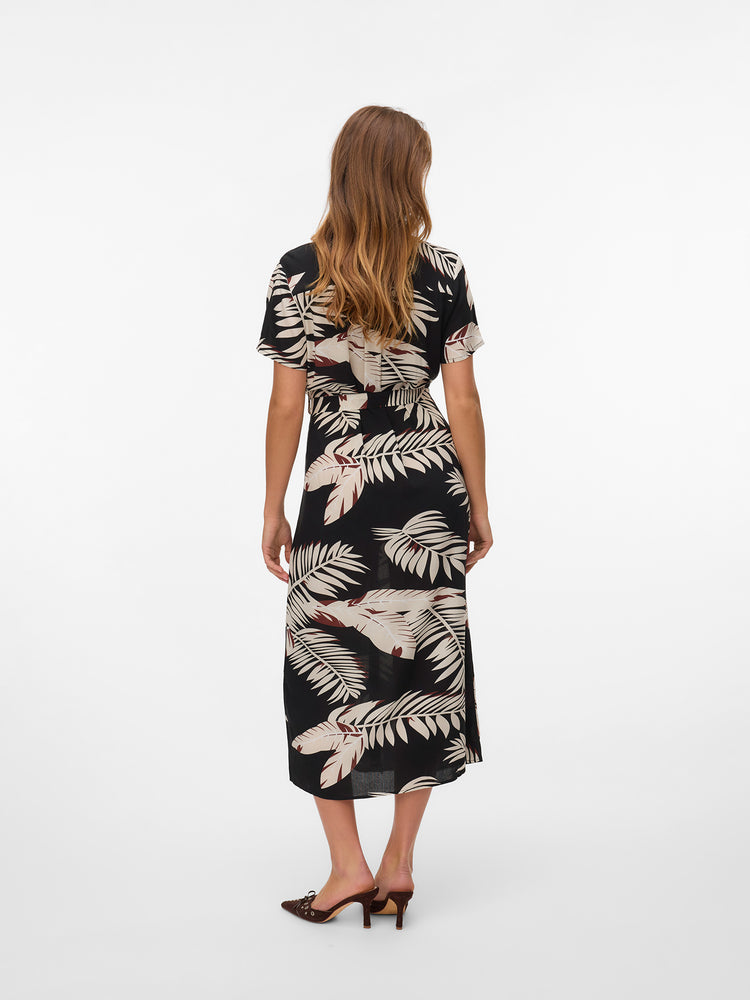 Γυναικείο φόρεμα φύλλα VMEASY JOY S/S LONG SHIRT DRESS WVN 10297365 | 10297365