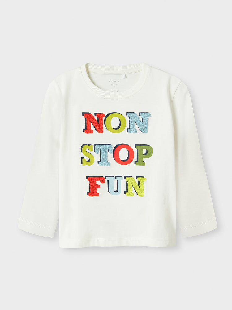 Παιδική μπλούζα μακό NMMKINGSTON LS NREG TOP PB 13244918 | 13244918