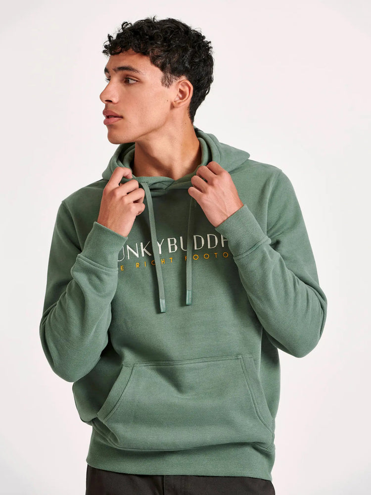 Ανδρική μπλούζα φούτερ FBM010-006-06 DK GREEN | FBM010-006-06