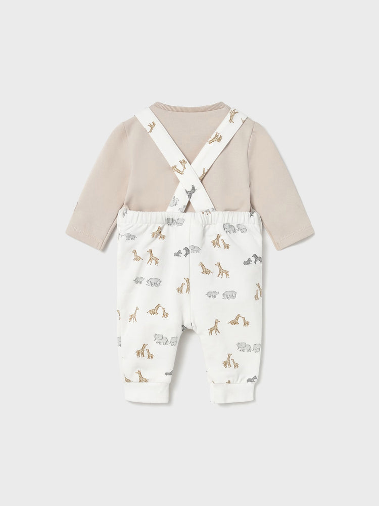 Βρεφικό σετ με σαλοπέτα 15-02618-062 | 15-02618-062