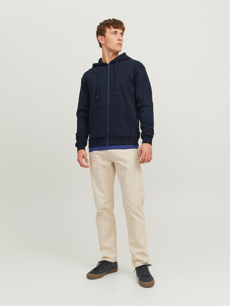 Ανδρική ζακέτα φούτερ JJEBRADLEY SWEAT ZIP HOOD NOOS 12249342 | 12249342