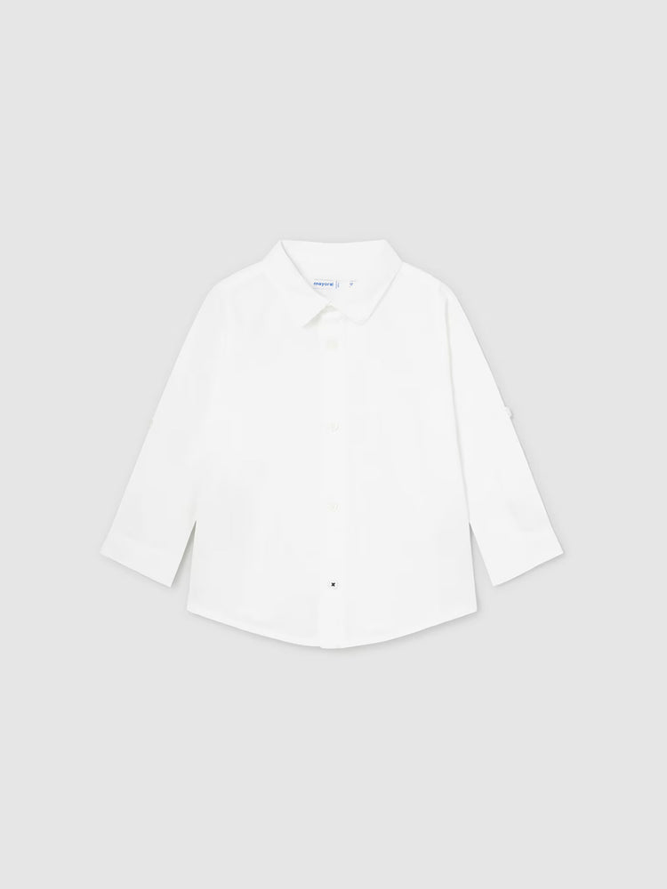 Βρεφικό πουκάμισο μακρυμάνικο λινό 24-00117-032 | 24-00117-032