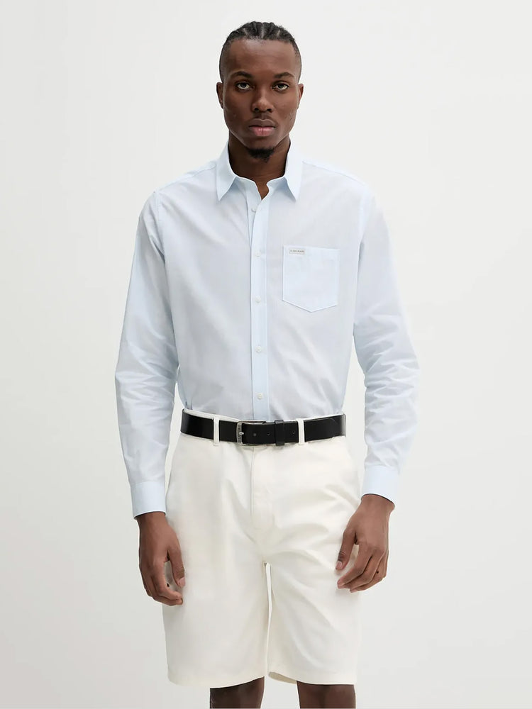 Ανδρικό πουκάμισο ριγέ regular pocket shirt M5RH67WGZ11S76S | M5RH67WGZ11S76S