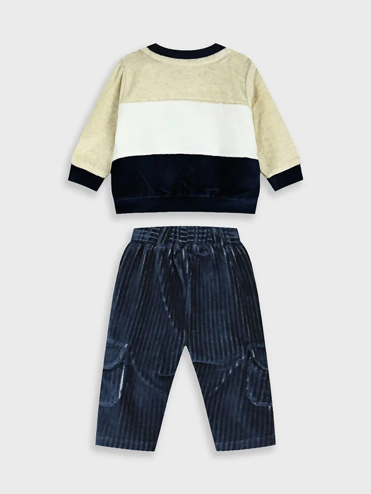 Βρεφικό σύνολο βελουτέ 11-125470-0 | 11-125470-0